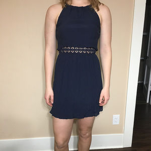 Navy Mini Dress